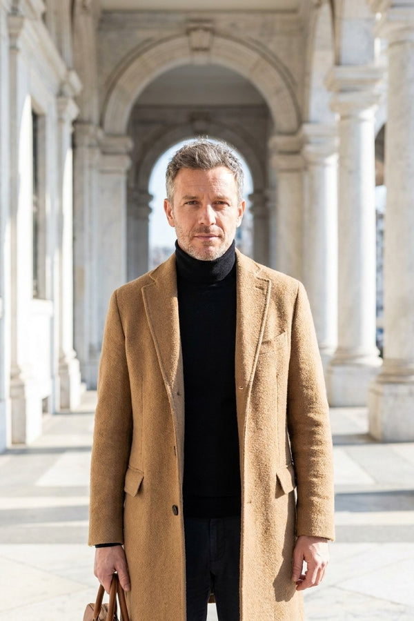 Cappotto lungo da uomo